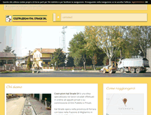 Tablet Screenshot of costruzioniitalstrade.com